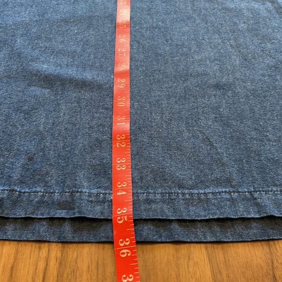 CASEY GRAY denim dress, size medium. 3/4 sleeves can be rolled up. 😍 - Picture 14 of 16